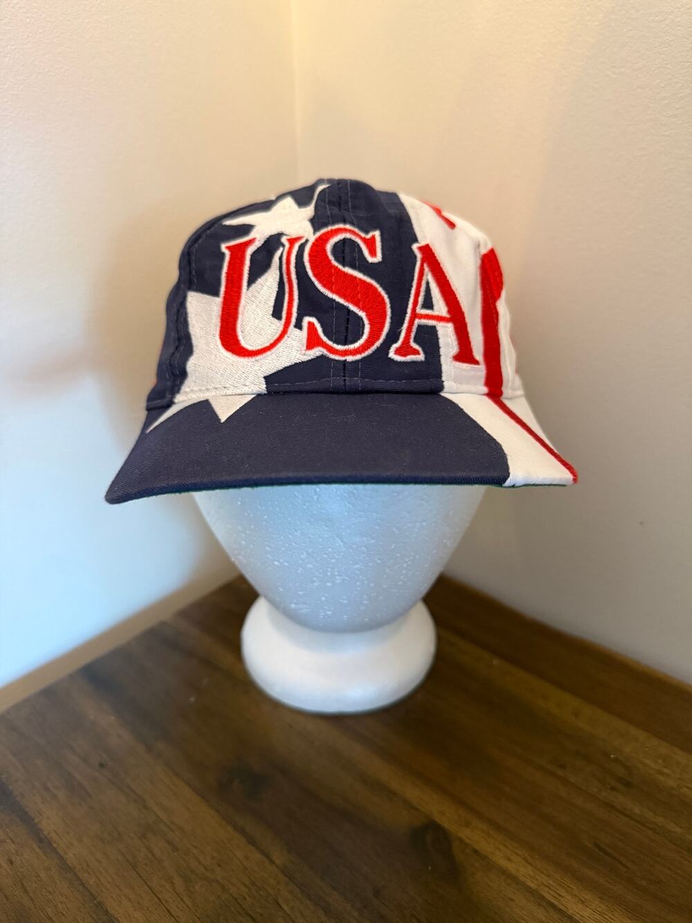 Vintage USA Atlanta Olympics 1996 Hat Logo 7 Baseball Hat Snap Back